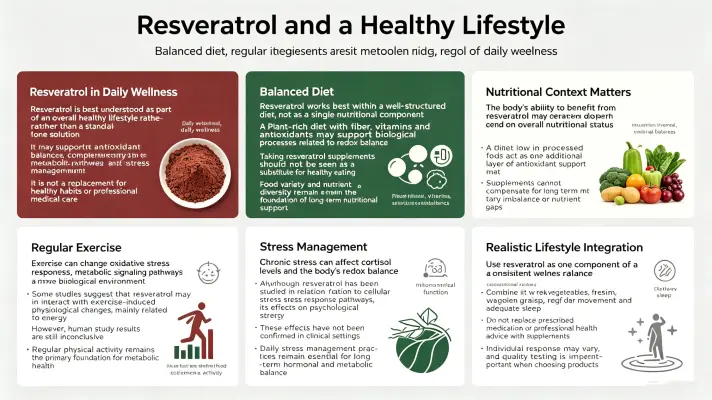 Resveratrol and a Healthy Lifestyle Resveratrol and a Healthy Lifestyle