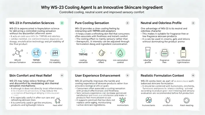Why WS 23 Cooling Is a Game-Changer for Skincare Why WS 23 Cooling Is a Game-Changer for Skincare