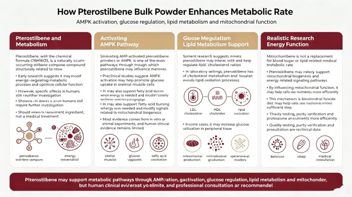 How Pterostilbene Bulk Powder Enhances Metabolic Rate