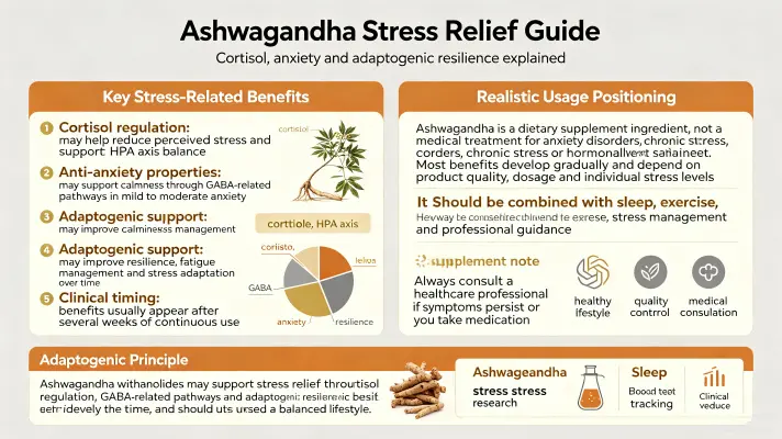 Top Benefits of Best Ashwagandha Withanolides for Stress