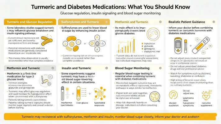 Turmeric and Diabetes Drugs