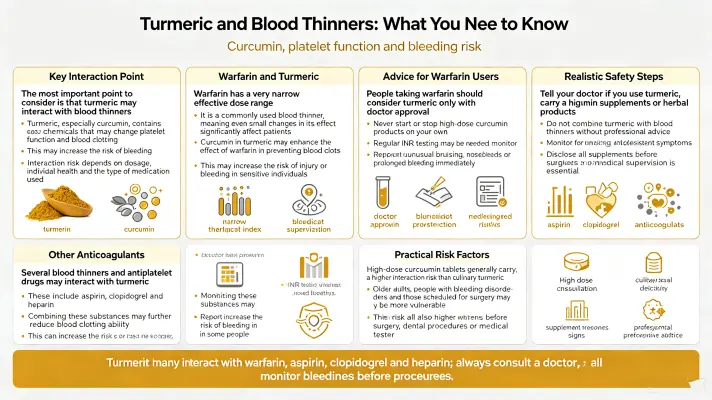 Turmeric and Blood Thinners Turmeric and Blood Thinners