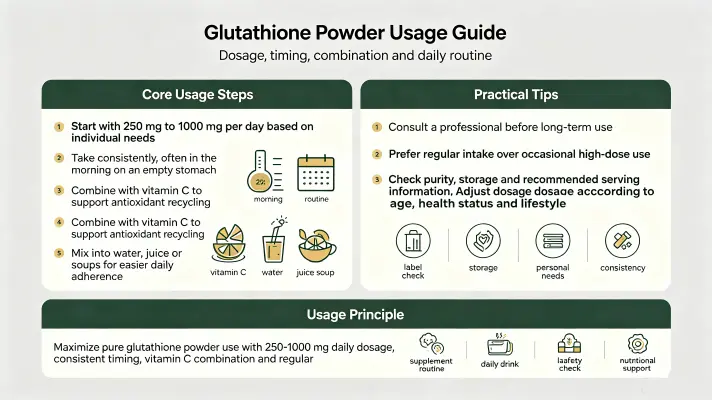 How to Get the Most Out of Pure Glutathione Powder How to Get the Most Out of Pure Glutathione Powder