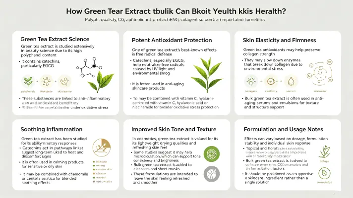 How Green Tea Extract Bulk Can Boost Your Skin Health