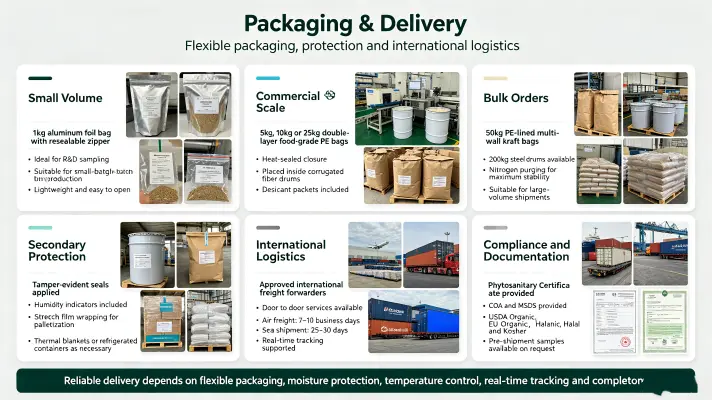 Packaging & Delivery Packaging & Delivery