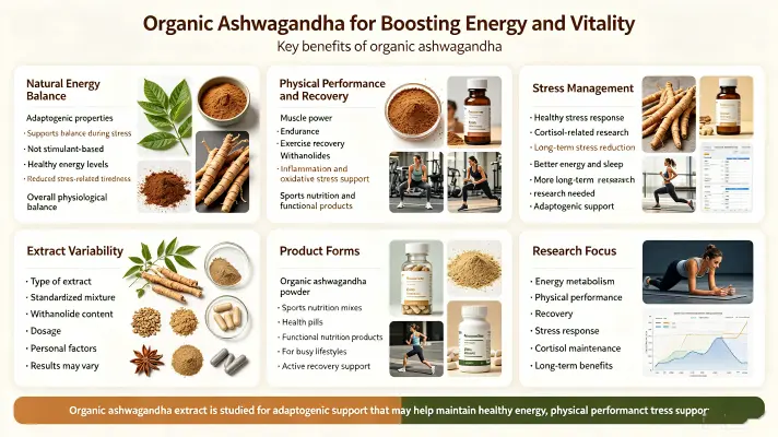 Organic Ashwagandha for Boosting Energy and Vitality
