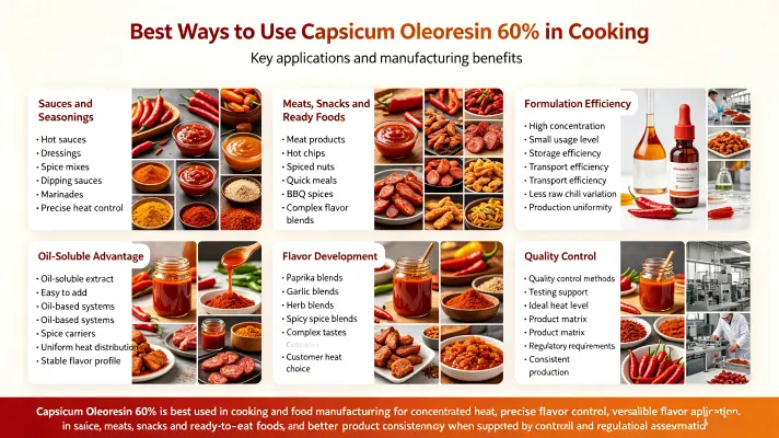 Best Ways to Use Capsicum Oleoresin 