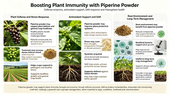 Boosting Plant Immunity with Piperine Powder Boosting Plant Immunity with Piperine Powder