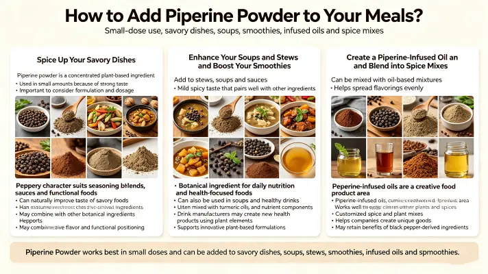 How to Add Piperine Powder to Your Meals How to Add Piperine Powder to Your Meals