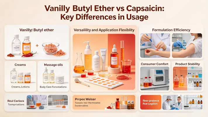 Vanillyl Butyl Ether vs Capsaicin