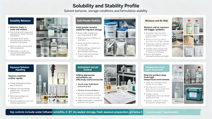 Solubility and Stability Profile Solubility and Stability Profile
